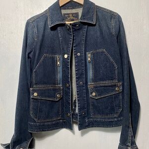 Ralph Lauren LRL size M Dark Denim Jacket